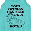 - Garfield - Your Opinion Has Been Duly Noted Graphic Sleeveless Aline Dress - 2 of 3