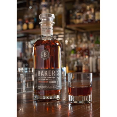 Baker's Bourbon 7yr Kentucky Straight Bourbon Whiskey - 750ml Bottle