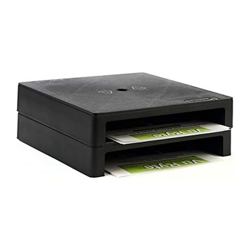 Vu Ryte (VUR 4855) Stackable 2" Computer Monitor Stand, Black - Set of 2 - image 1 of 3