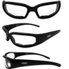 3 Pairs of Global Vision Eyewear Chicago Safety Motorcycle Glasses - 2 of 4