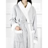 PAVILIA Soft Plush Women Fleece Robe, Cozy Warm Housecoat Bathrobe, Fuzzy Female Long Spa Robes - 3 of 4