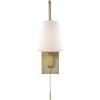 Savoy House Owen 1 - Light Swing Arm Lamp in  Warm Brass - 2 of 2