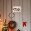 Lomsoe Christmas Pole Decorations Classic Christmas Candy Cane Sign Rustic Kichen Decor For Home Living Room Cafe 8¡Á12 Inches Metal Sign - 4 of 4
