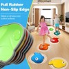 Terramus 6PC Non-Slip Jumping Step Balance Stones, Toddler Obstacle Course Game Sensory Toys for Kids Ages 3-8 - 2 of 4