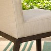 5pc Outdoor Dining Set with Round Painted Table with Umbrella Hole - Captiva Designs - 4 of 4