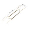 Unique Bargains Stainless Steel Zinc Plated Wall Hanging Plate Drying Rack - 2 of 4