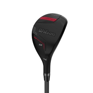 Left Handed Wilson Staff Dynapower 4 Hybrid 22° HZRDUS Smoke Red RDX Regular - 1 of 4