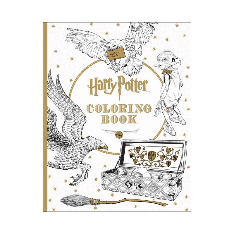 Harry Potter The Coloring Book 1 by Scholastic Inc (Paperback), 1 of 2
