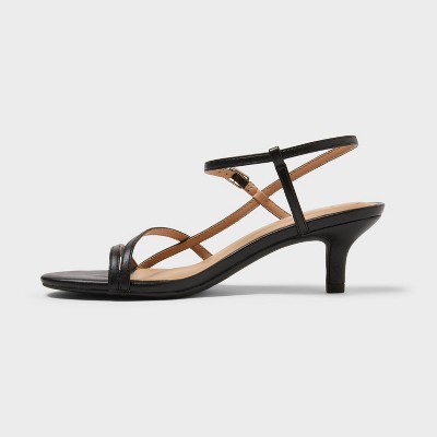 Women Stella Almond Toe Strappy Heels – A