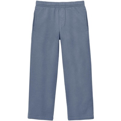 City Threads USA-Made 100% Cotton Fleece Soft Lightweight Straight Leg Pocket Pant for Boys