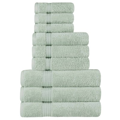 Egyptian Cotton Absorbent Luxury Heavyweight Towel Set by Blue Nile Mills