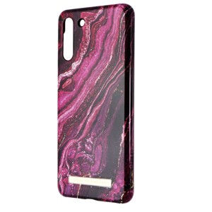 iDeal of Sweden Printed Case for Samsung Galaxy S21+ 5G - Golden Plum - 1 of 3
