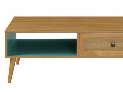 36" Black Nickel and Clear Glass Square Coffee Table with Storage