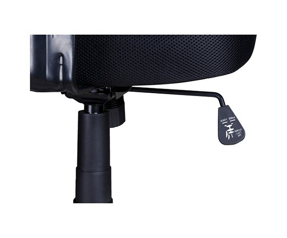 OneSpace 60-2382 Mid-Back Black Mesh Task Chair, Nylon Base