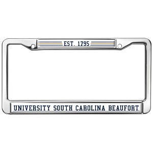 University of South Carolina Beaufort Full Size Standard License Plate Metal Frame - 1 of 4
