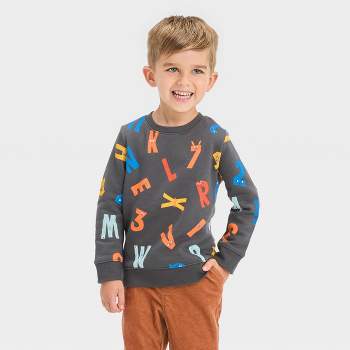 Toddler Boys' Fleece Crew Sweatshirt - Cat & Jack™