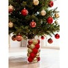 Christmas Ball Ornaments 25PCS , 2.36In Velvet Flocked Christmas Tree Hanging Decorations for Home Indoor Xmas Decor - 4 of 4