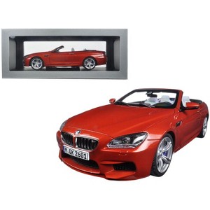 BMW M6 F12M Convertible Sakhir Orange 1/18 Diecast Model Car by Paragon - 1 of 3