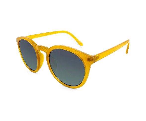 Men's Round Sunglasses with Smoke Lenses - Goodfellow & Co&#153; Orange