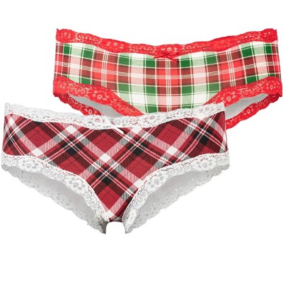 Women's 2 Pk Holiday Hipster Panties - LASCANA