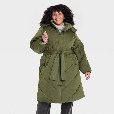 Women's Puffer Jacket - Ava & Viv™ : Target