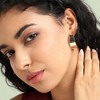 SOHI Women's Minimal Midi Hoop Earrings - 3 of 4