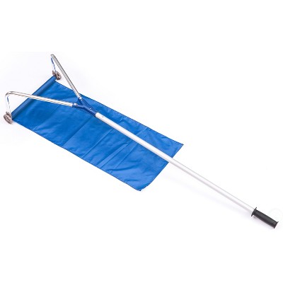 GardenisedRooftop Rake Snow Remover, Extendable, Lightweight, Aluminum Handle Extends Up to 21 Feet