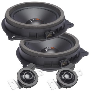 PowerBass OE65C-FD - 6.5" Ford OEM Replacement Component Speakers - Pair - 1 of 4