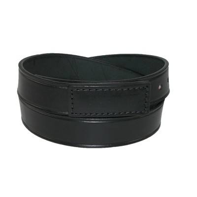 Men's Big & Tall Heavy Duty One Piece Leather Work Belt 