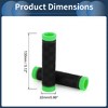 Unique Bargains Bike Handlebar Grips Covers 5.12" Black 1 Pair - 3 of 4