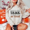 Simply Sage Market Women's Graphic Sweatshirt Trick or Treat Stacked - 3 of 4