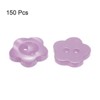 Unique Bargains Resin 2-Hole Craft Replacement Flower Sewing Buttons 150 Pcs - 3 of 4
