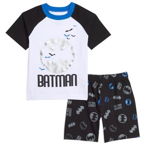 DC Comics Justice League Batman T-Shirt and Shorts Outfit Set Little Kid to Big Kid - 1 of 4