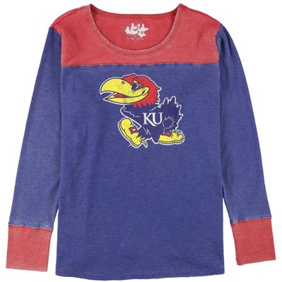 Touch by G-III Womens Kansas Jayhawks Graphic T-Shirt