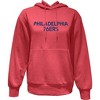 NBA Philadelphia 76ers Women's Long Sleeve Hooded Sweatshirt - 2 of 4