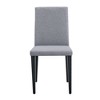 CAVINAS 18 Inch Minimalist Dining Chairs Restaurant Chair,Set of 4,Upholstery Chairs for Living Room,Restuaurant Furniture Chair,Metal Legs - 2 of 4