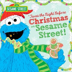 Twas the Night Before Christmas on Sesame Street - (Sesame Street Scribbles) by  Sesame Workshop (Hardcover) - 1 of 1