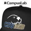 Gender Neutral Official California State University Monterey Bay Primary Logo Foam Snapback Trucker Hat - for Men and Women Black Black One Size - 4 of 4