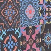 Unique Bargains PVC Tile Stickers 5.91"x5.91" Black Orange 24 Pcs - 2 of 4