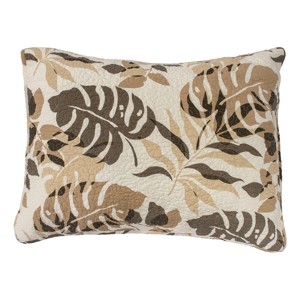 C&F Home 20" x 26" Silhouette Palm Beach Cotton Standard Sham - Machine Washable - 1 of 4