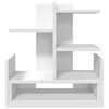 vidaXL Desk Organiser White 19.3x7.9x20.7" Engineered wood - 4 of 4