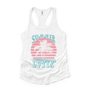 Simply Sage Market Women's Summer Lovin' Colorful Racerback Tank - 1 of 4