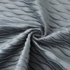 REGALWOVEN Striped Velvet Decorative Throw Pillow Covers for Farmhouse Living Room 18 x 18 Inch 2 Pcs - 4 of 4