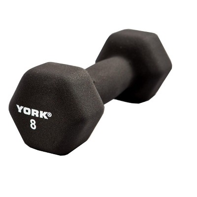 York Barbell Neoprene Hexagon Fitbell Dumbbell for Home Gym Comfort and Durability
