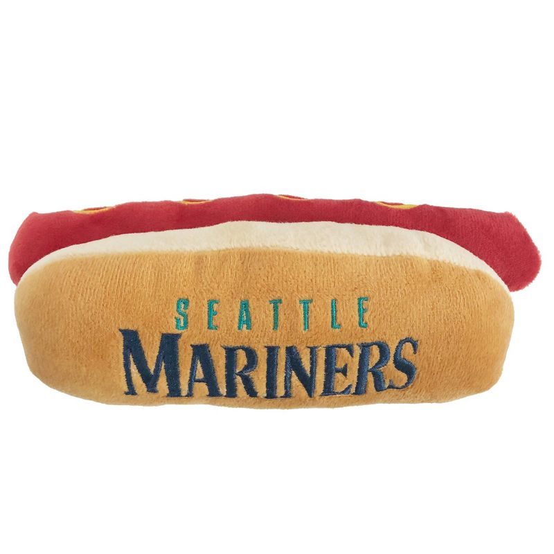 MLB Seattle Mariners Hot Dog Pets Toy, 1 of 5