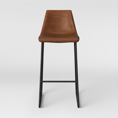 Photo 1 of Bowden Faux Leather Barstool - Project 62