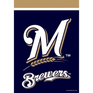 Briarwood Lane Milwaukee Brewers House Flag MLB Licensed 28" x 40" - 1 of 4