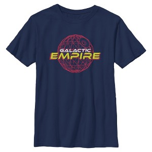 Boys Star Wars Death Star Galactic Empire T Shirt - 1 of 4
