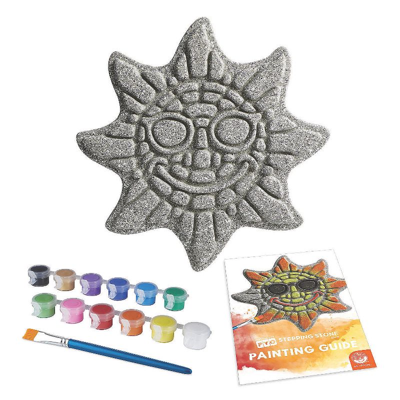 MindWare Paint Your Own Stepping Stone: Sun - Creative Activities -14 Pieces, 3 of 5