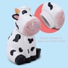 100 North Ceramic 10 inch Everyday Cookie & Candy Jar with Airtight Lid: Kitchen Canisters, Pet Treat Containers & Farmhouse Storage, Cute Spotted Cow - 3 of 4